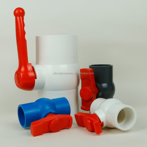 Chất lượng cao PVC bóng Van hướng dẫn sử dụng điện nội bộ chủ đề OEM nhựa van nhà máy chuyên nghiệp của áp lực-mang nước van - Product Image 1