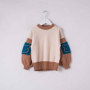 Pulls d'hiver épais et bon marché pour enfants, à manches bouffantes, de grossiste chinois, échantillon gratuit - Product Image 1