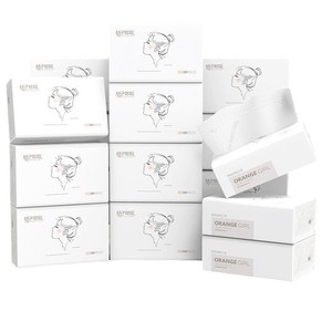 <b>Orange</b> Girl Facial Tissue 380 Sheets 5 Layers Thick Premium Quality Fragrance Free For All Ages - Product Image 4