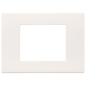 Plaque électrique blanche 14x9 pouces, hauteur 0,9, pour prises et fiches - Product Image 1