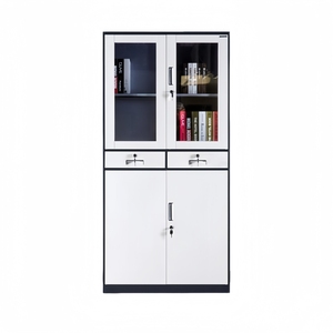 Modern Steel Detachable File Cabinet for Office and School Use White <b>Small</b> Storage Bulk Filing Cabinets - Product Image 6