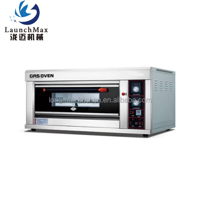 Commercial One Layer Single Deck Gas Cake Pizza Baking Oven Bakery 2 Trays Single Deck Oven Oven for Bakery