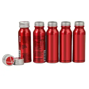 2023 tùy chỉnh thiết kế 150ml 250ml vít Top rỗng nhôm 16oz đồ uống chai