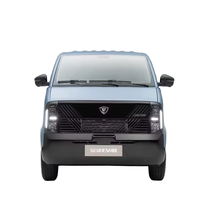 En stock Véhicule à énergie nouvelle Camion de fret 305KM Jinhu EV48 Jenhoo Fourgon électrique 2 places Mini batterie au phosphate de fer lithium 130km/h
