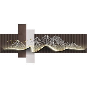 <span class=keywords><strong>Dipinto</strong></span> Decorativo di Lusso Leggero e Semplice per Soggiorno, Quadro da Parete per Sfondo Divano con Murale Creativo sul Retro - Product Image 6