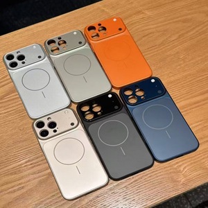 เคสโทรศัพท์มือถือแบบแม่เหล็ก AG พร้อมกระจกนิรภัยป้องกันเลนส์กล้อง สำหรับ <span class=keywords><strong>iPhone</strong></span> 17 Pro Max 16 <span class=keywords><strong>Plus</strong></span> 15 14 13 - Product Image 3