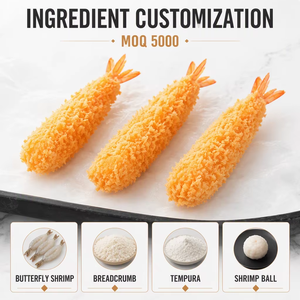 Camarones Tempura Fritos al por Mayor, Camarones Empanizados Congelados, Camarones Tempura en Harina Congelados - Product Image 2