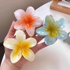 China Sourcing Bohemian Minimalist Floral Hair Claws <b>Shoping</b> Shipping One Stop Solution - Product Image 1