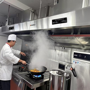 <span class=keywords><strong>Hotte</strong></span> <span class=keywords><strong>aspirante</strong></span> de cuisine commerciale In-smart, purificateur d'air intégré, filtre à fumée, à huile et à poussière, extracteur pour restaurant - Product Image 6