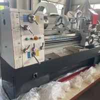 Tour à têtes manuel vertical robuste MHMT C6251-1500, 380V, 4 porte-outils, cône de broche MT6, fonction de filetage, petit modèle