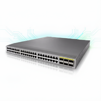 Conmutador de Red N3K-C3064PQ-10GE Serie 3000 con 48 Puertos SFP+ y 4 Puertos QSFP+, Disponible en Stock