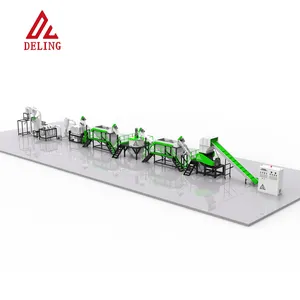 PET cleaning production line, plastic PET cleaning and recycling production line