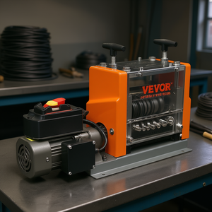 Machine à dénuder les fils électriques Vevor 60 W, dénudeur de câbles automatique de 0,06 à 0,98 pouces, équipement de fabrication de câbles industriels - Product Image 2