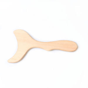 لوح غواشا طبيعي يدوي الصنع - أداة تدليك خشبية للنقاط الحيوية في الجسم - Product Image 5