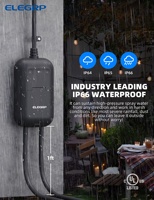 Prise intelligente extérieure WiFi ELEGRP homologuée UL, IP66, étanche, pour guirlandes lumineuses