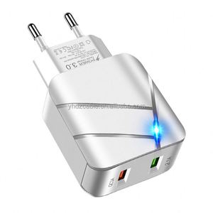 เครื่องชาร์จเร็ว Type-C 3.0 QC 28W พร้อมวัสดุทนไฟสำหรับ PC อะแดปเตอร์จ่ายไฟมาตรฐาน - Product Image 6