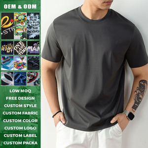 เสื้อยืดคอตตอนถักเนื้อนุ่มพิเศษ พรีเมียม คัสตอม ดับเบิ้ลเมอร์เซอไรซ์ แอมโมเนียเหลว ยูนิเซ็กส์ ระบายอากาศได้ดี แห้งเร็ว ทรงโอเวอร์ไซส์ เนื้อผ้า 14 เกจ ไอเทมสำคัญสำหรับฤดูร้อน - Product Image 3