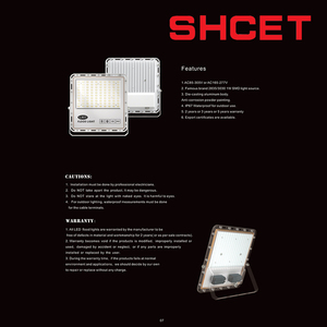 SHCET 109 bas prix de <span class=keywords><strong>la</strong></span> nouvelle lumière d'inondation 20w 30w 50w 100w 150w 200w 300w Lumen élevé IP65 SKD a mené des composants de lumière d'inondation - Product Image 6