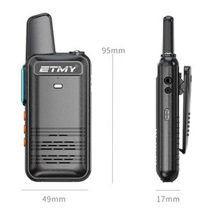 ETMY ET-T10 type c charge lampe de poche pmr446 0.5w 3.7v talkie-walkie licence gratuite <span class=keywords><strong>radio</strong></span> bidirectionnelle - Product Image 4