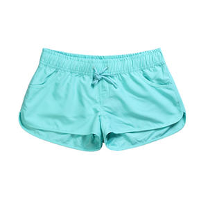 Logo personalizzato donna Casual Mini Shorts da bagno da spiaggia ad asciugatura rapida pantaloncini da nuoto da donna - Product Image 4