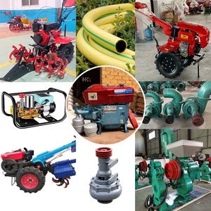 Moteur diesel monocylindre 4 temps Tengka R180 7HP 8HP refroidi par eau avec démarrage au pied et roulement - Product Image 6