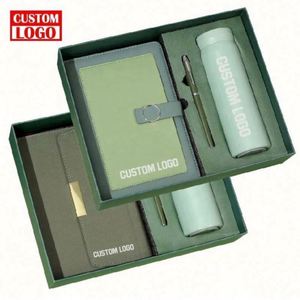 4 in 1 <b>Notebook</b> Journal Gift <b>Set</b> Corporate Business Gift <b>Sets</b> 500Ml Business Party Gift <b>Set</b> Bottle 304 - Product Image 1