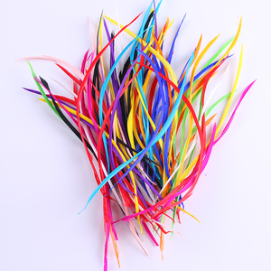 12-18cm/50 miếng 1 gói Lông Ngỗng Chất lượng cao mới Tự Làm Thủ công mỹ nghệ lông ngỗng lụa một mặt - Product Image 1