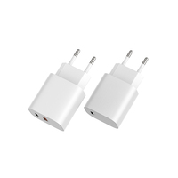Chargeur rapide 20W à bas prix avec protection anti-feu OTP et OVP pour les appareils iPhone et Android