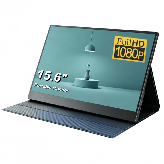 15.6" Full HD FHD IPS Screen: HDR, 60Hz, A-level Screen, Built-in Speaker - Elevate Your Viewing Experience