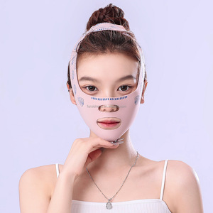 Santé Visage Minceur Bandage Personnalisation <span class=keywords><strong>V</strong></span> Ligne En Forme De Visage Élastique Taille Libre Visage Ceinture - Product Image 2