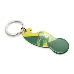 Shopping Trolley <b>Key</b> <b>Ring</b> Removable Shopping Trolley Token for Shopping Cart Unlock Keychain - Product Image 6