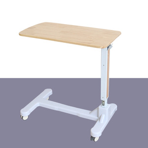 Escritorio de Oficina Móvil Ajustable, Rectangular, con Altura Ajustable, Independiente, con Ruedas, para Uso en el Hogar o la Oficina - Product Image 1
