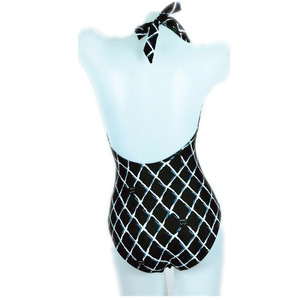 Traje de Baño de Una Pieza con Escote Cruzado en V, Sexy, para Mujer, 2024, con Sujetador Push-Up, Control de Abdomen, Halter, Antibacteriano y Transpirable - Product Image 4