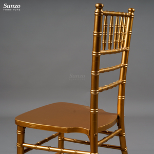 <span class=keywords><strong>Sedia</strong></span> Sunzo sedie Chiavari in legno dorato all'ingrosso per eventi <span class=keywords><strong>sedia</strong></span> da pranzo impilabile da pranzo - Product Image 4