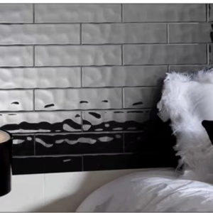 75x300cm <strong>Simple</strong> Modern Glazed Ceramic Wall <strong>Tiles</strong> 7-9mm Thick Antibacterial Wear-Resistant Matte Finish Light Gray <strong>Bathroom</strong> 5 - Product Image 1
