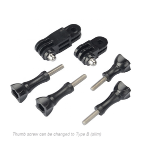 מתכוונן הארכת Pivot זרוע מתאם הר אותו כיוון ארוך & קצר ישר מפרקי ממיר עם 4 ברגי אגודל ל<span class=keywords><strong>gopro</strong></span> - Product Image 4