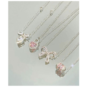 Ange numéro collier cadenas bisuteria bijoux colliers collier bisuteria collares cadenas de plata para mujer colliers en argent - Product Image 1