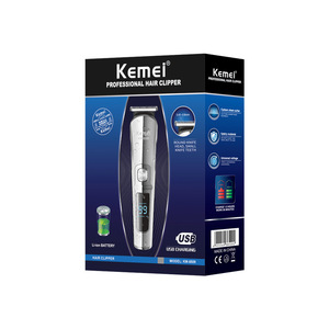 Kemei Professional <b>Hair</b> <b>Clipper</b> KM-8509 Digital Display Rechargeable USB Charging For Home Use - Product Image 1