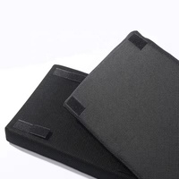 Coussin de repose-pieds ergonomique réglable en mousse à mémoire de forme Oreiller de chaise de bureau Support de voyage Oreiller de jambe portable