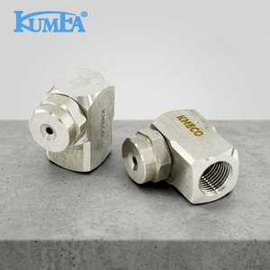 Boquilla de Pulverización Cónica de Ángulo Recto de Acero Inoxidable KUMEA para Enfriamiento Industrial, Humidificación, Limpieza y Atomización - Product Image 2