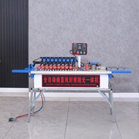 Machine à chantourner professionnelle pour petites usines, système de colle thermofusible, utilisation facile