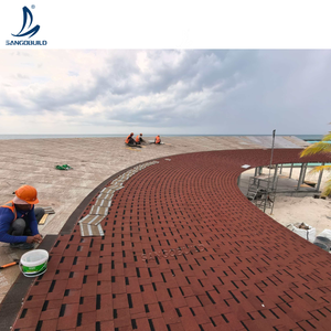 <span class=keywords><strong>Tegole</strong></span> Architettoniche ad Alta Resistenza al <span class=keywords><strong>Vento</strong></span>, Design Laminato, Scandole in Asfalto per Coperture di Resort - Product Image 1