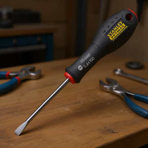 Stanley Fatmax <b>Screwdriver</b> 5.5x100mm Flat Tip Professional Tool - Product Image 3