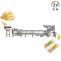 Machine d'emballage de disques inclinés pour gâteaux de riz à grande vitesse, emballage individuel, certifiée CE