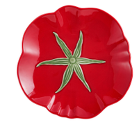 Service de table en porcelaine fine de style américain avec motifs tomates et fruits – Vaisselle pour la rentrée scolaire