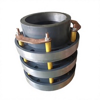 Support de balais de charbon à anneau collecteur intégré pour pièces de moteur haute tension de grue de récupération