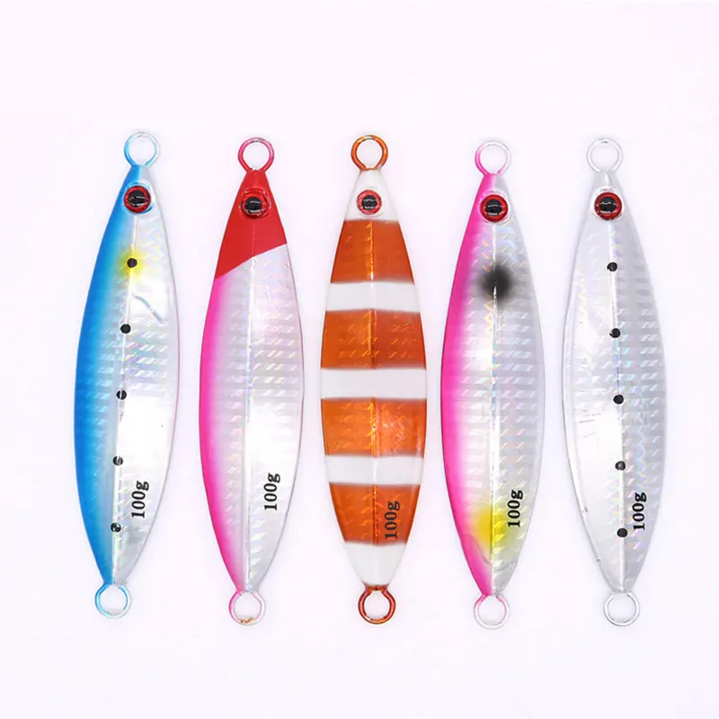 High Quality Factory Price 30G Shore Casting Jigging Lure Lead Fish Salt Water Sea Fishing Metal Jig Casting Jigging Lead Fish