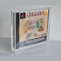 SHP personnalisé en gros acrylique PlayStation ps1 ps2 ps3 ps4 ps5 vitrine de jeu vidéo