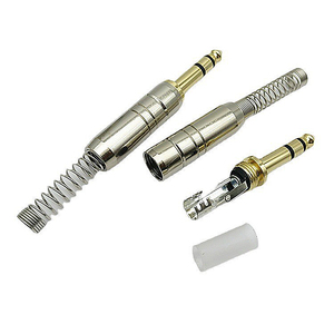 Alta qualità <span class=keywords><strong>Stereo</strong></span> microfono cavo chitarra connettore Trs 6.3mm 6.25mm 6.35mm <span class=keywords><strong>Stereo</strong></span> 1/4 ''prese <span class=keywords><strong>Jack</strong></span> all'ingrosso - Product Image 5