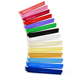 20 Inch Multiple colors Luxury Modern <b>Plastic</b> Mahjong <b>Racks</b> and Pushers Portable for Entertainment - Product Image 3